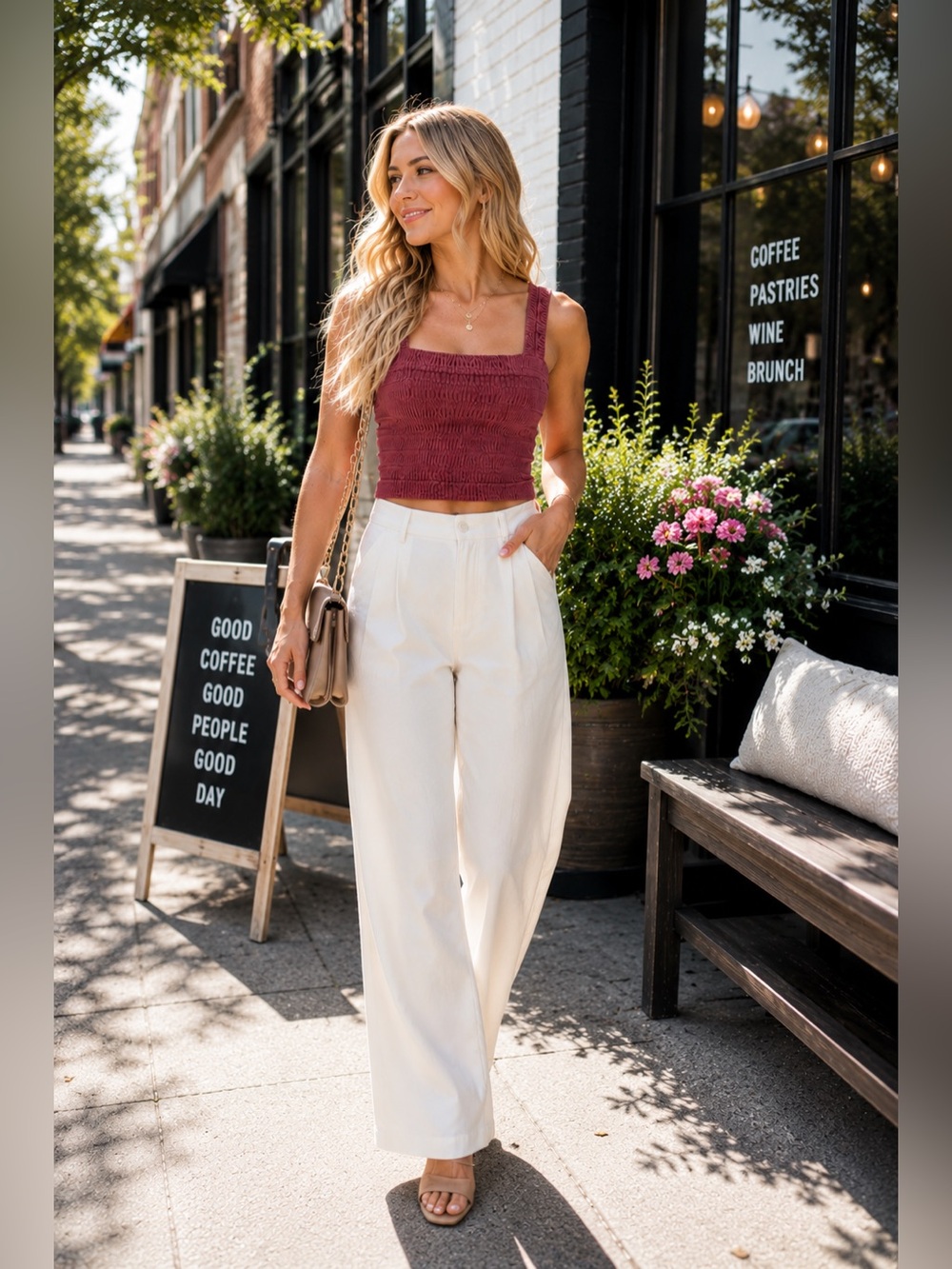 Zenana Outfitters Crop Top